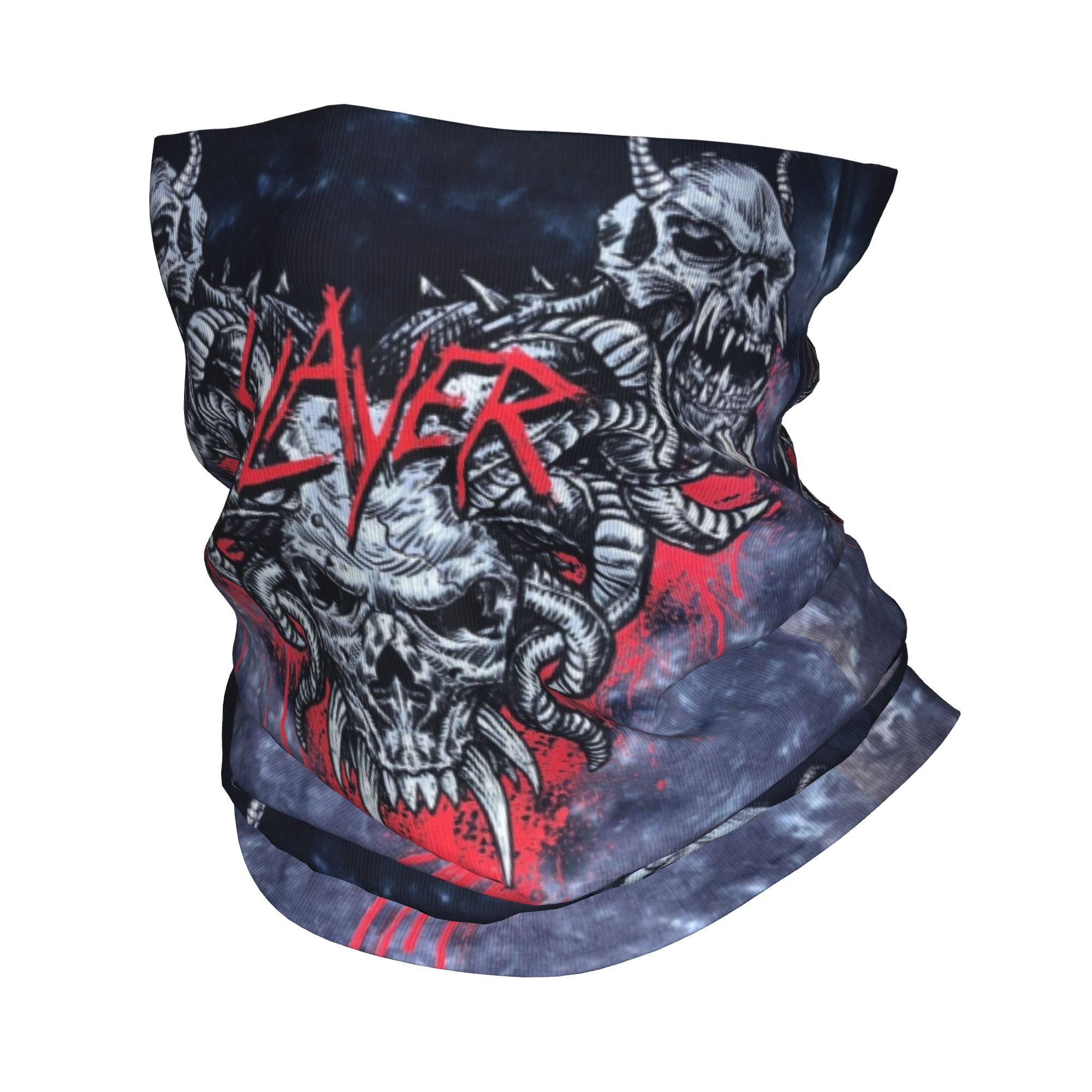 Neck Gaiter Face Cover - Bandana personnalisé en métal lourd Rock