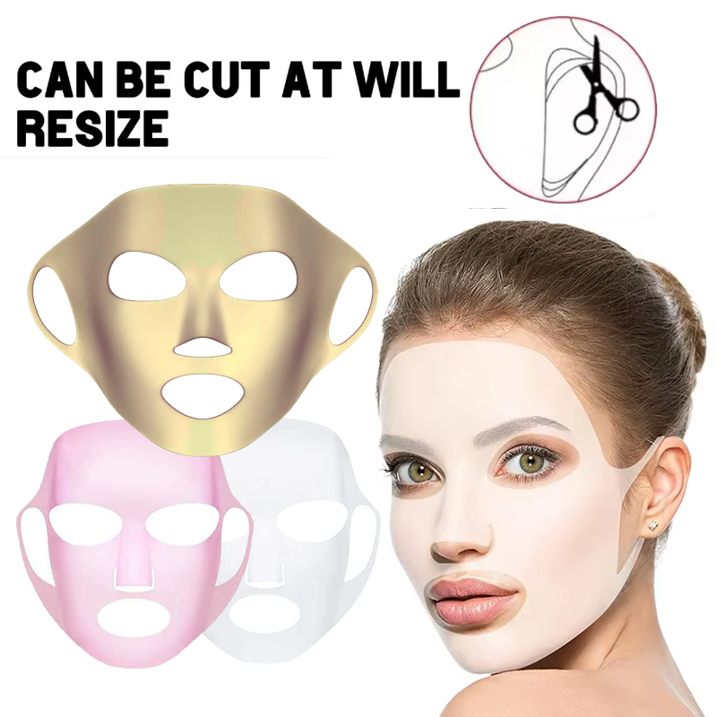Silicone Mask Bracket - 1pc réutilisable Silicone masque facial hydratant