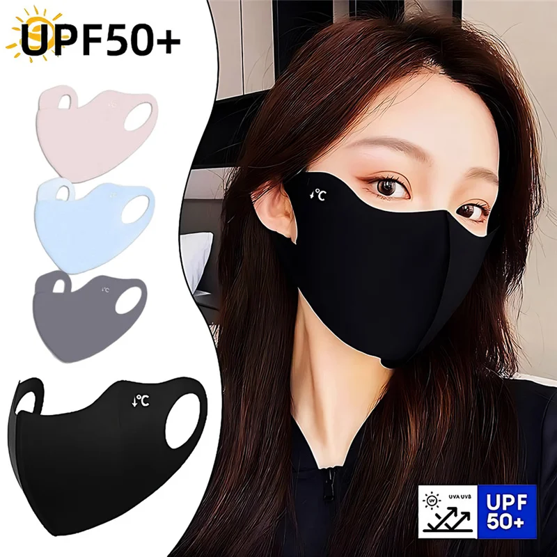 Cloth Face Mask Washable - Masque facial de Protection solaire d'été