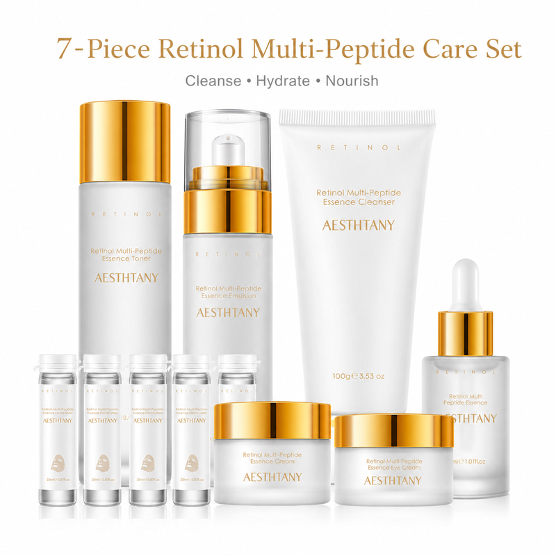 Face Mask Storage Box - Coffret Cadeau 7 Pièces Soin Visage