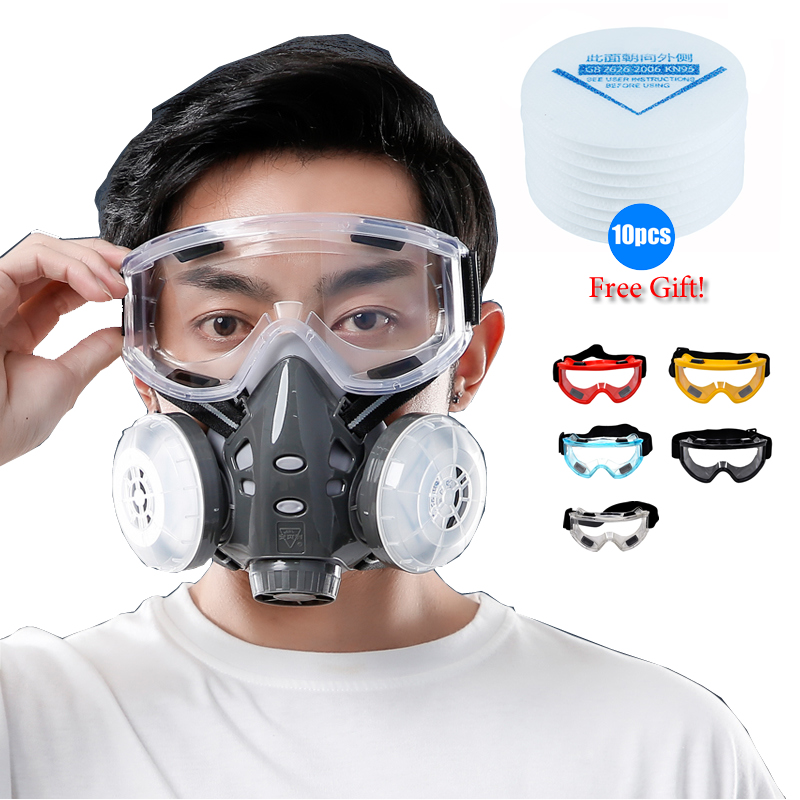 Kn95 Respirator Mask - Demi-masque anti-poussière KN95 pour les touristes,