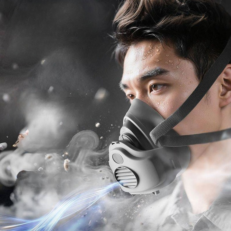 Respirator Half Face - Masque de sécurité en caoutchouc pour
