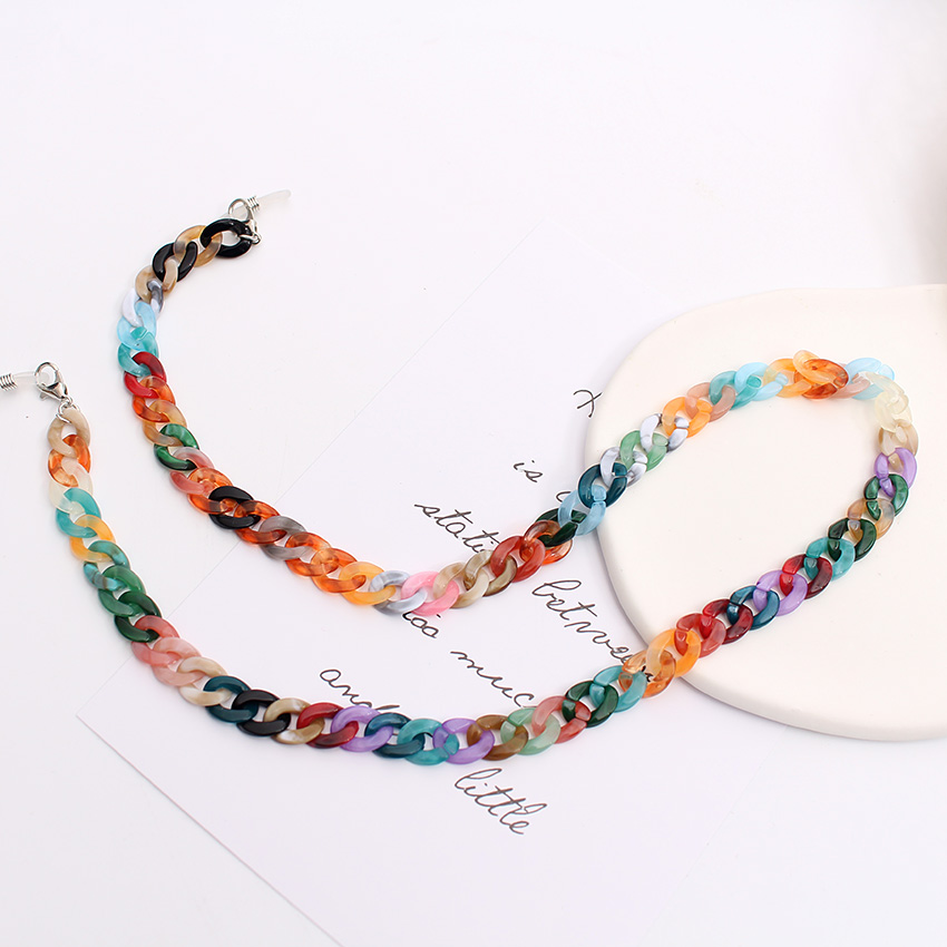 Chaîne de lunettes en acryliqu - Mask Chain Holder avis et prix