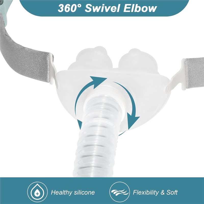 Masque CPAP avec tube inclus,  - Silicone Mask Bracket avis et prix