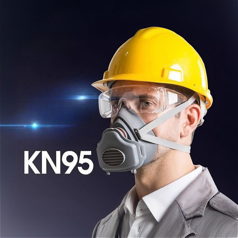 Demi-visage masque anti-poussi - Respirator Half Face avis et prix