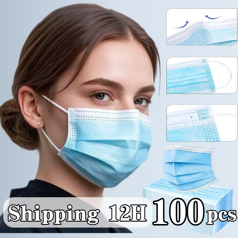 Masque de protection jetable b - Disposable Mask Blue avis et prix