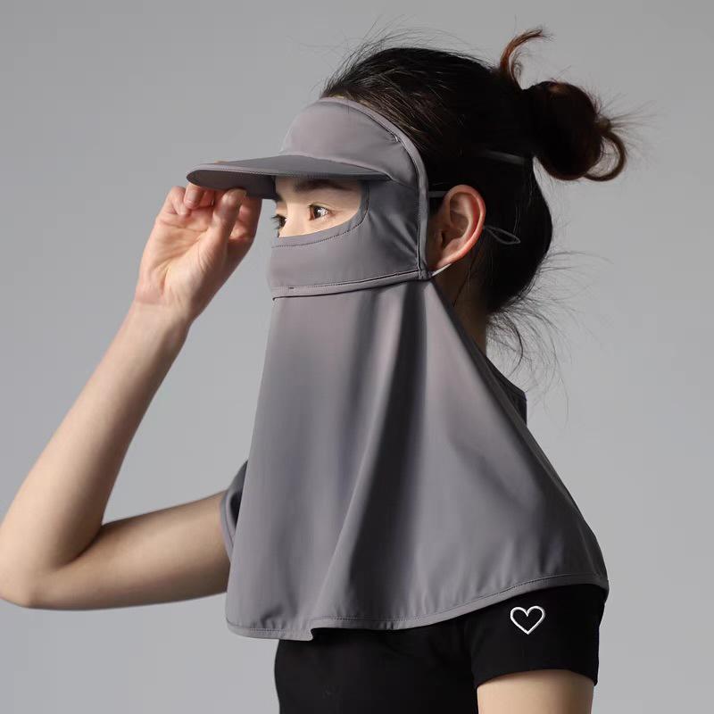 Ensemble anti-UV en soie glacé - Sports Mask Breathable avis et prix