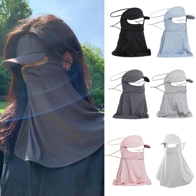 Ensemble anti-UV en soie glacé - Sports Mask Breathable avis et prix
