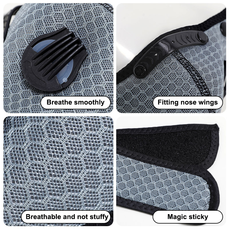 Nouveau masque facial de cycli - Dust Mask Construction avis et prix