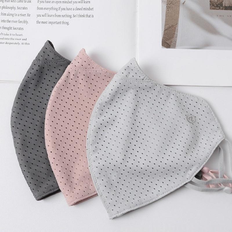 Masque en soie glacée anti-UV, - Sports Mask Breathable avis et prix
