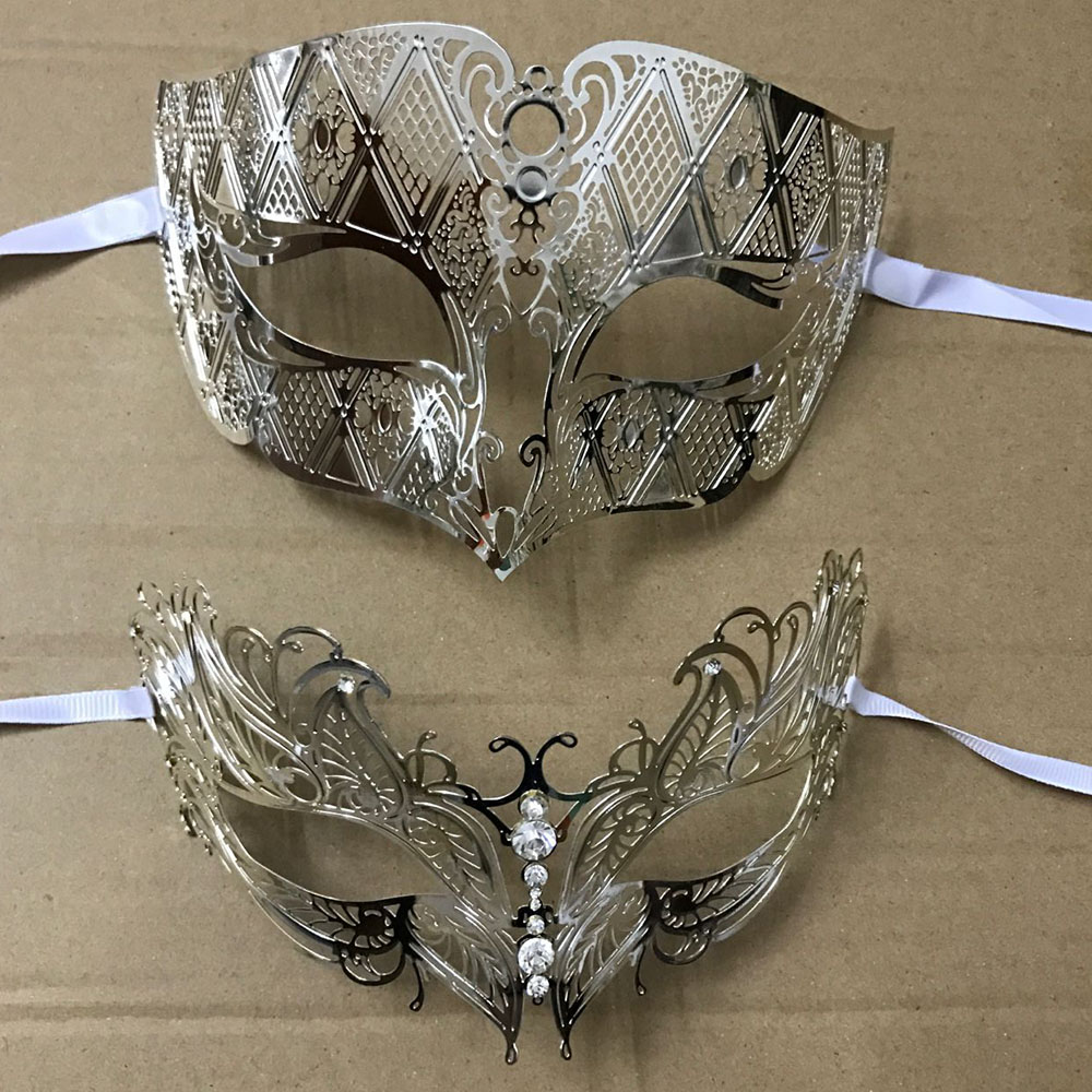 Masques de fête vénitienne de  - Black Face Mask Pack avis et prix
