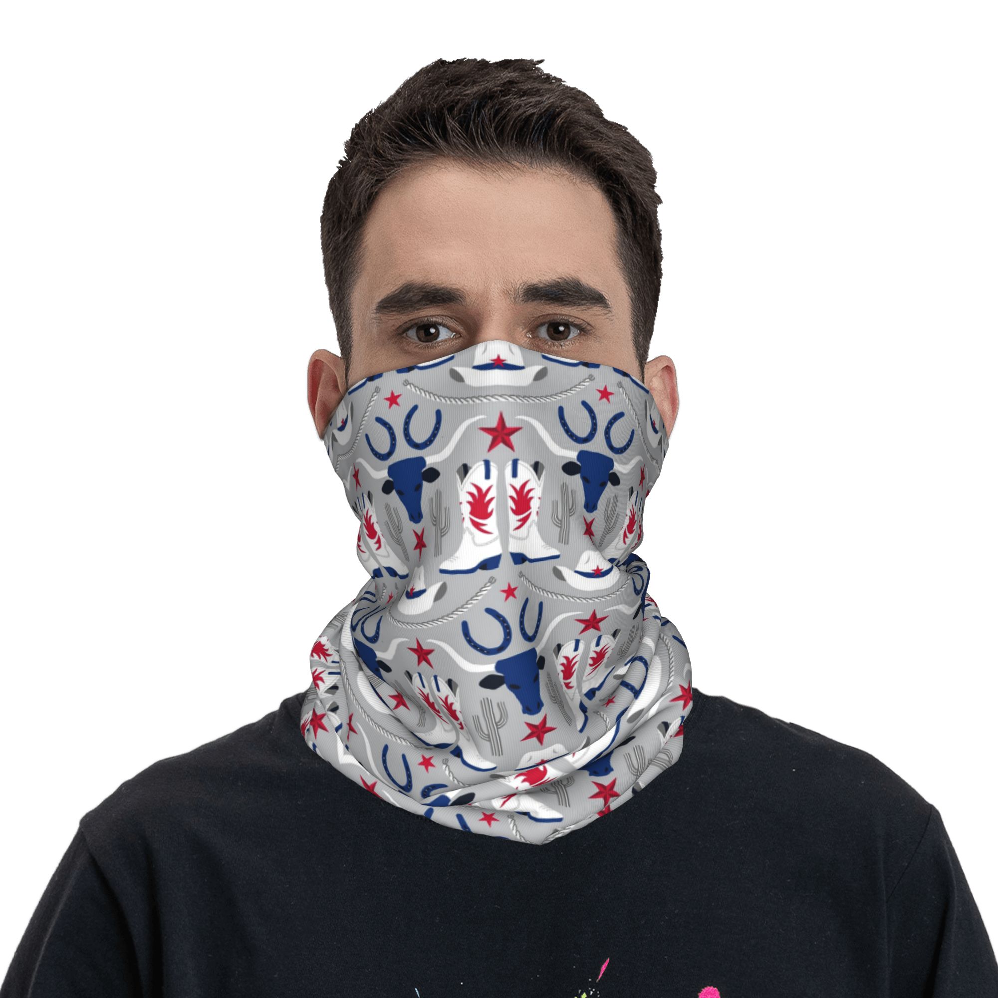 Bandana de cowboy style Old Wi - Sports Mask Breathable avis et prix