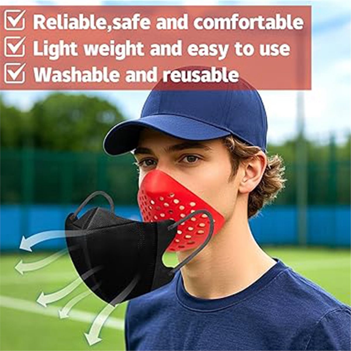 Support interne de masque en s - Silicone Mask Bracket avis et prix