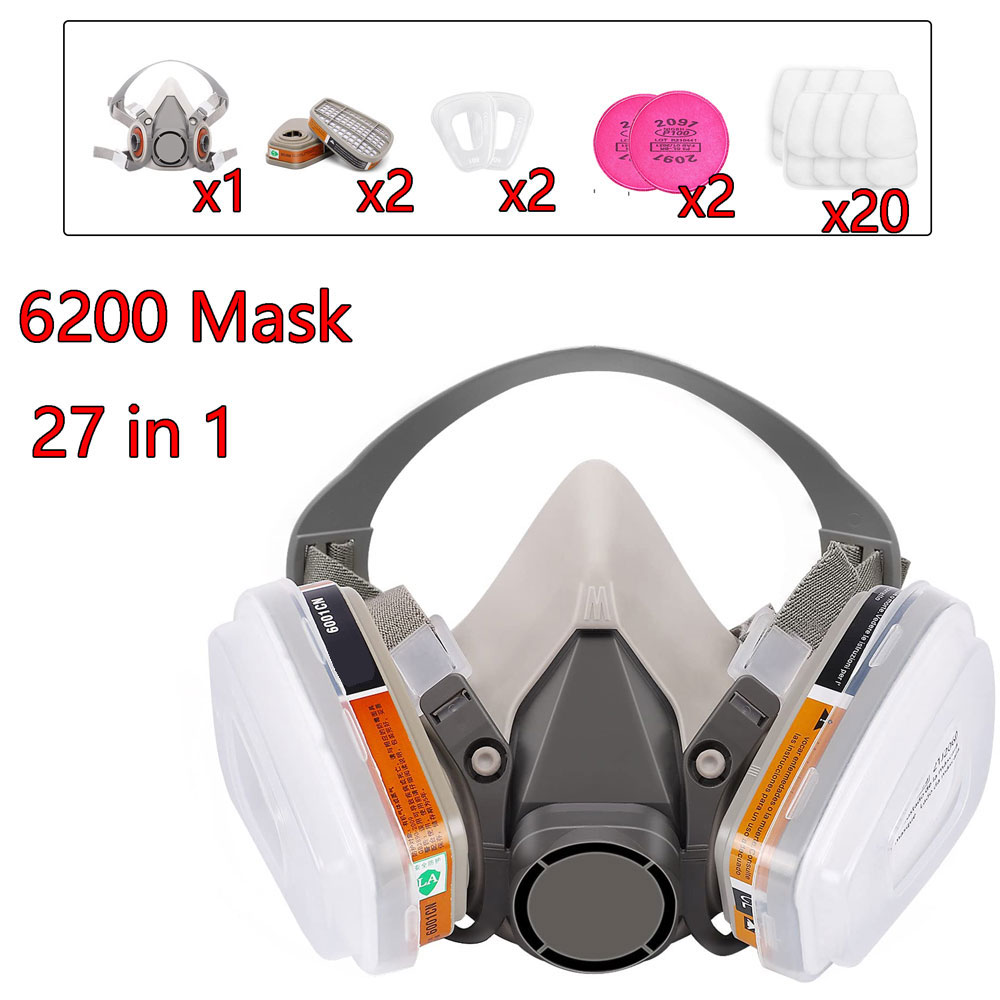 Masque à gaz 6200 avec boîte d - Face Mask Storage Box avis et prix