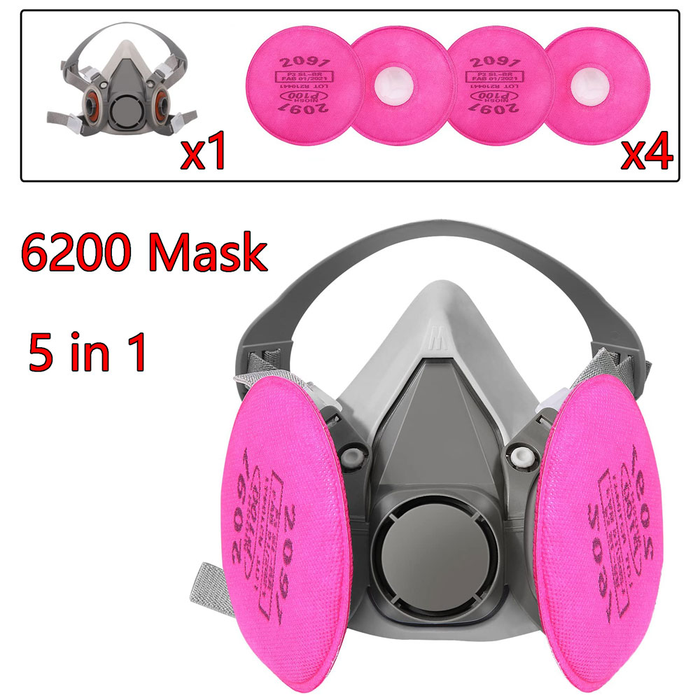 Masque à gaz 6200 avec boîte d - Face Mask Storage Box avis et prix