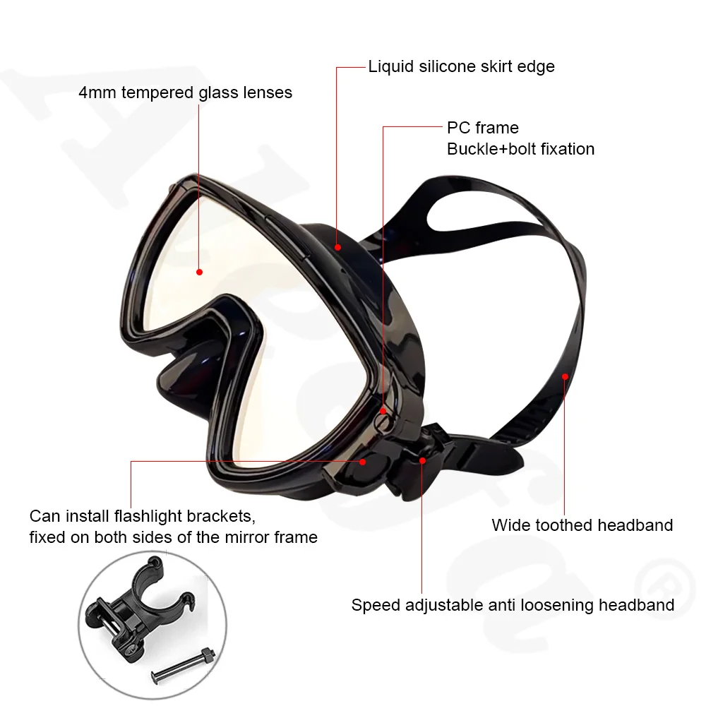 Masque de plongée sous-marine  - Silicone Mask Bracket avis et prix