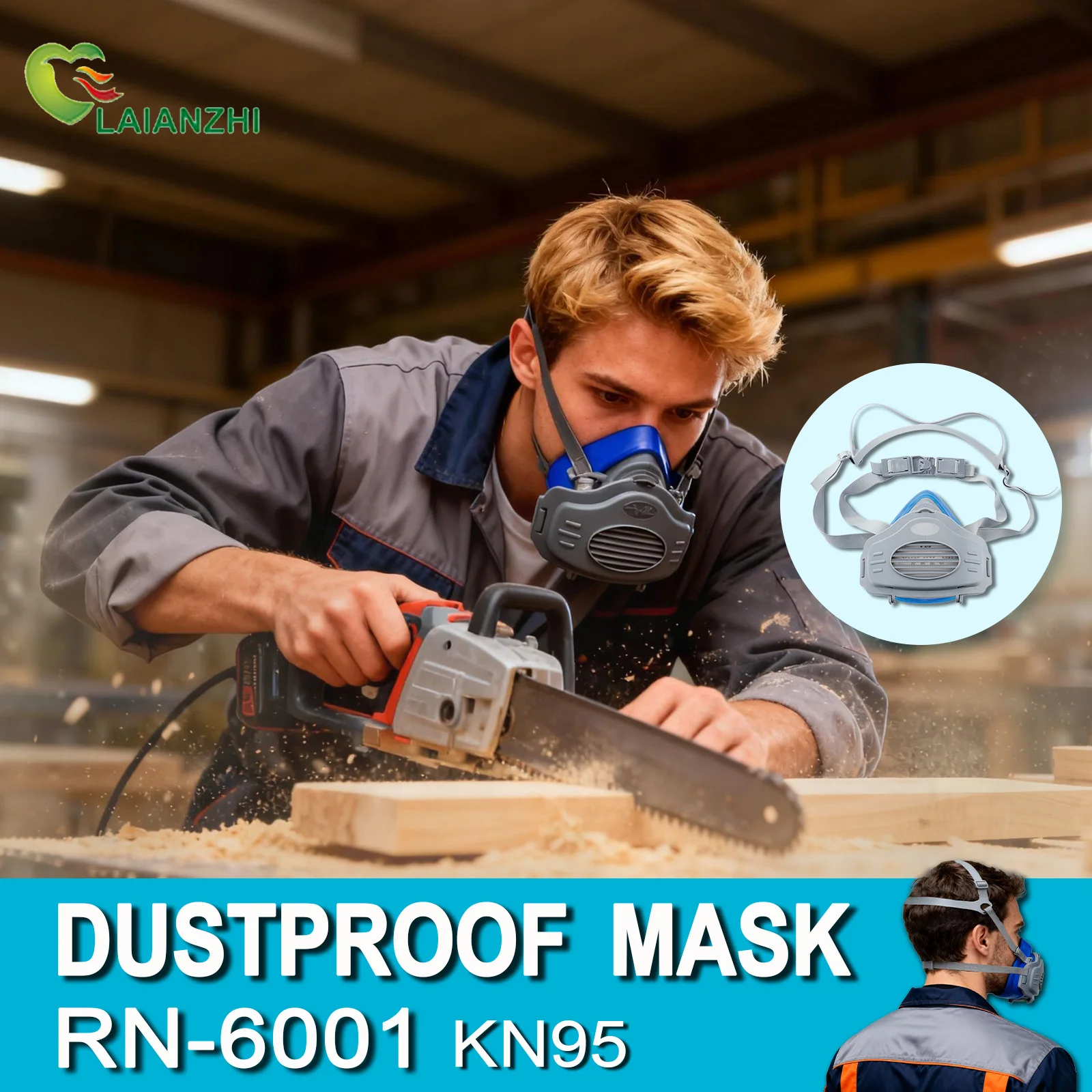 Masque en silicone anti-poussi - Dust Mask Construction avis et prix