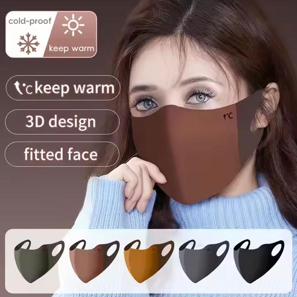 Masque facial d'hiver, couvert - Cloth Face Mask Washable avis et prix